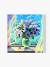 Blumen In Vase - Malen nach Zahlen