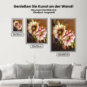 Blumen Luxus - Malen nach Zahlen