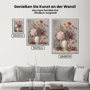 Blumen - Malen nach Zahlen