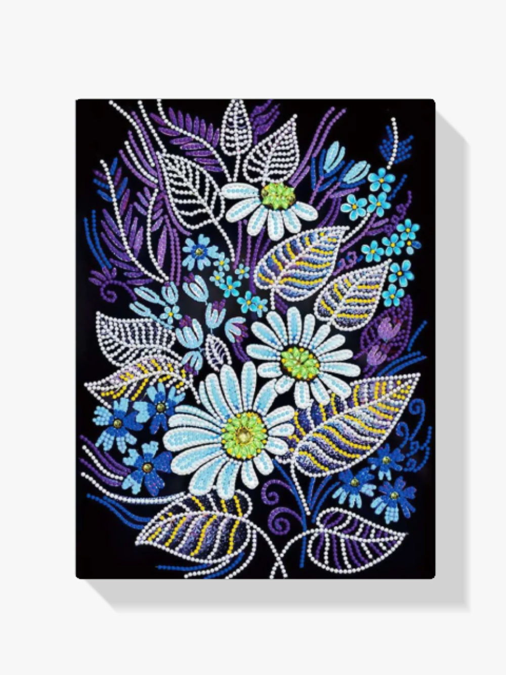 Blumen | Glow in the Dark - Malen nach Zahlen