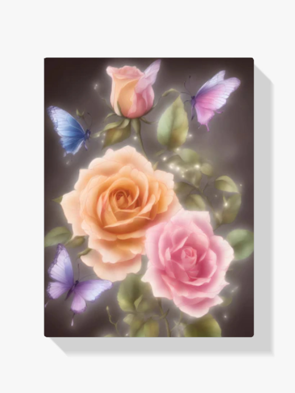Bunte Blumen - Malen nach Zahlen