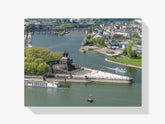 Deutsches Eck, Koblenz - Malen nach Zahlen