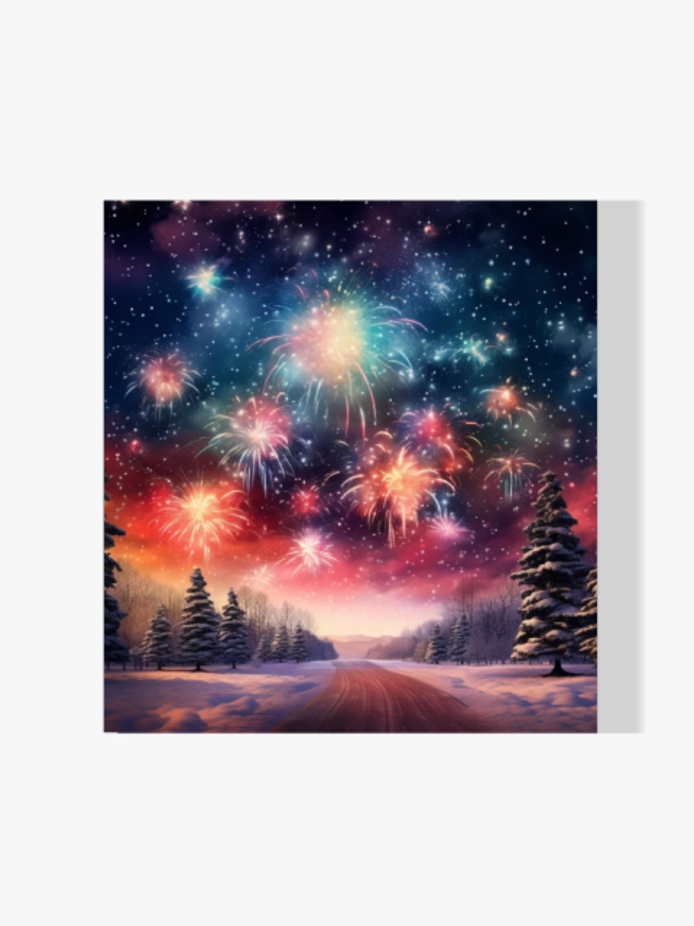 Feuerwerk - Malen nach Zahlen