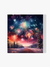 Feuerwerk - Malen nach Zahlen