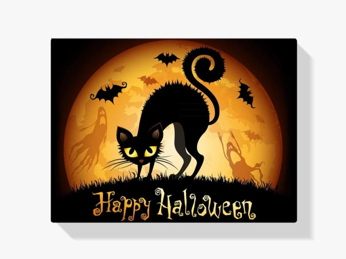 Happy Halloween - Malen nach Zahlen