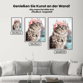 Katze - Malen nach Zahlen