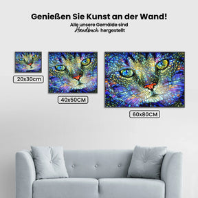 Katze - Malen nach Zahlen