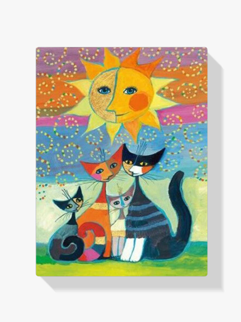 Katzen - Malen nach Zahlen