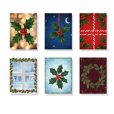 Måla efter siffror - 6 minimålningar | Set med abstrakta affirmationer