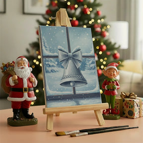 Måla efter siffror - 6 minimålningar | Set med abstrakta affirmationer