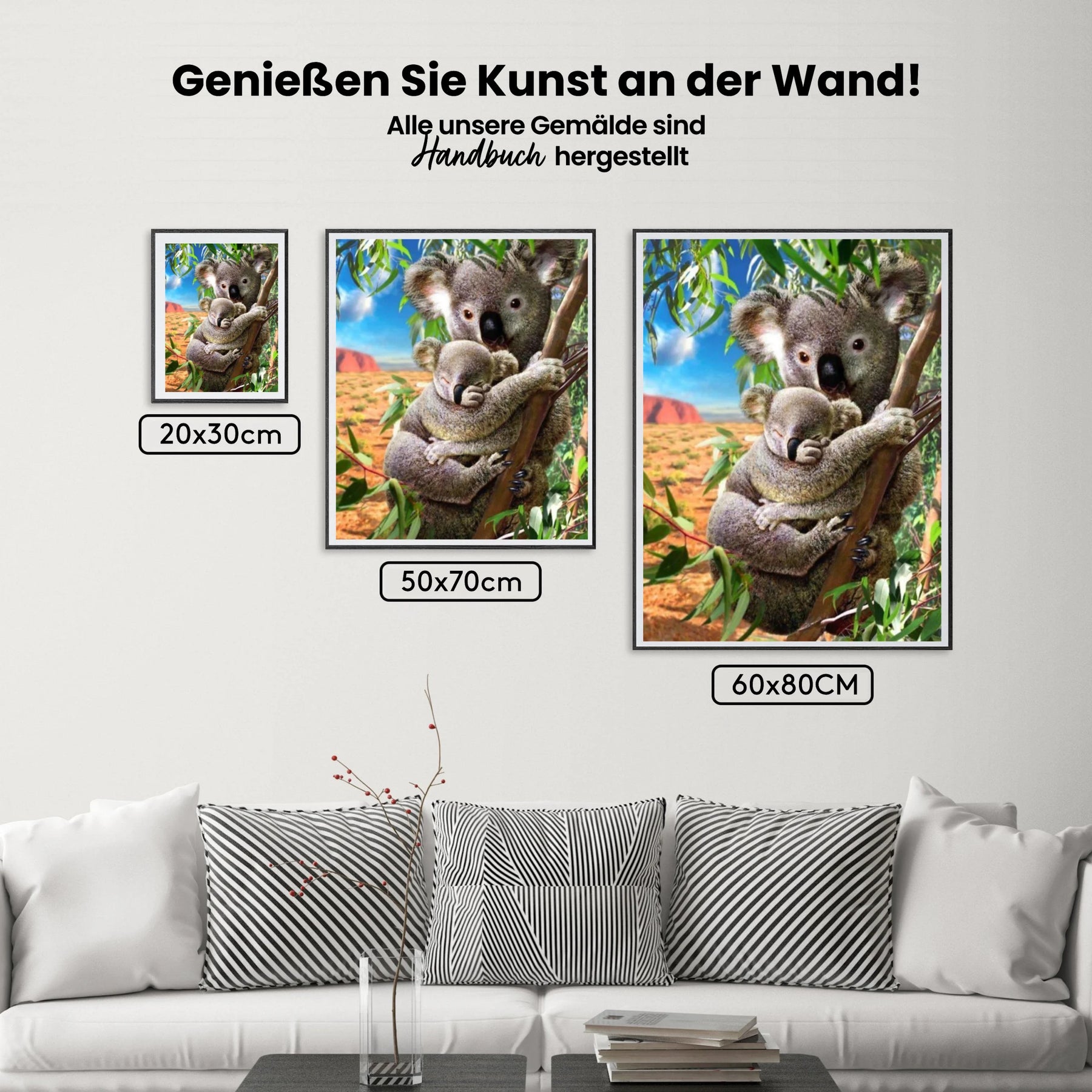 Koala-Bären - Malen nach Zahlen
