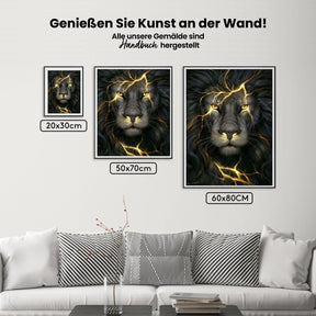 Löwe - Malen nach Zahlen