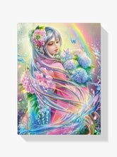 Mädchen in Traumwelt - Malen nach Zahlen