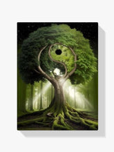 Magischer Yin-Yang-Baum - Malen nach Zahlen