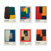 Malen nach Zahlen &#8211; 6 Mini-Gemälde Abstrakte Edition-Set-1