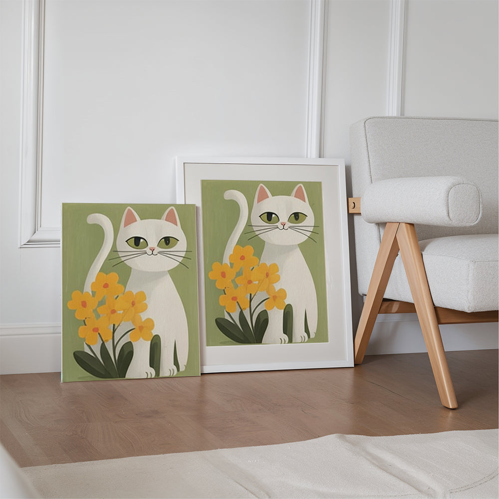 Måla efter siffror - 6 minimålningar | Svansar och prydnadssaker