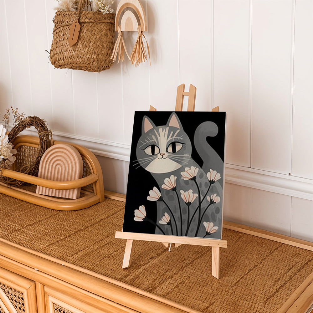 Måla efter siffror - 6 minimålningar | Svansar och prydnadssaker