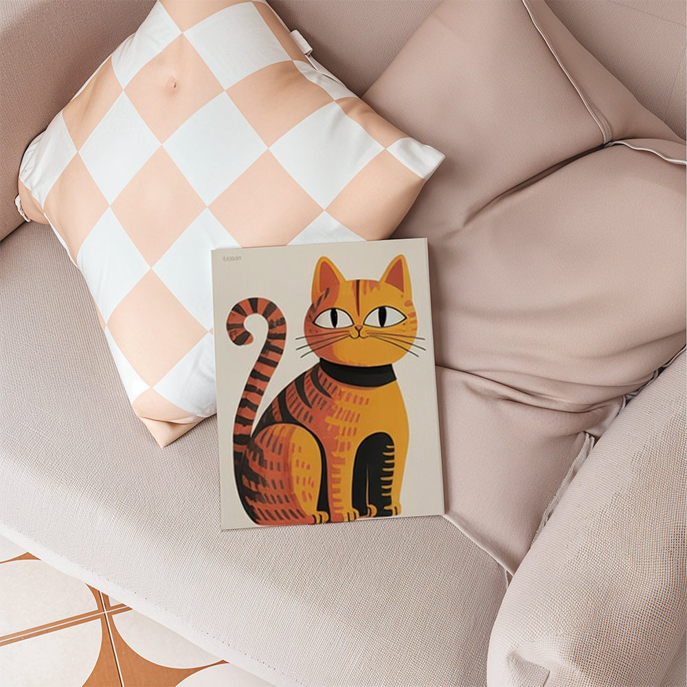 Måla efter siffror - 6 minimålningar | Svansar och prydnadssaker