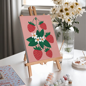 Måla efter siffror - 6 minimålningar | Tutti Frutti Sagoset