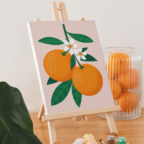 Måla efter siffror - 6 minimålningar | Tutti Frutti Sagoset