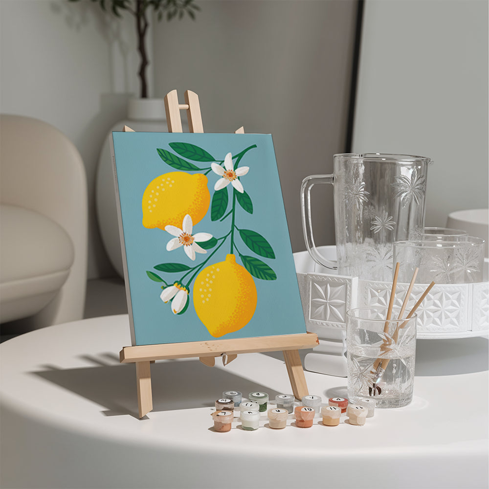 Måla efter siffror - 6 minimålningar | Tutti Frutti Sagoset