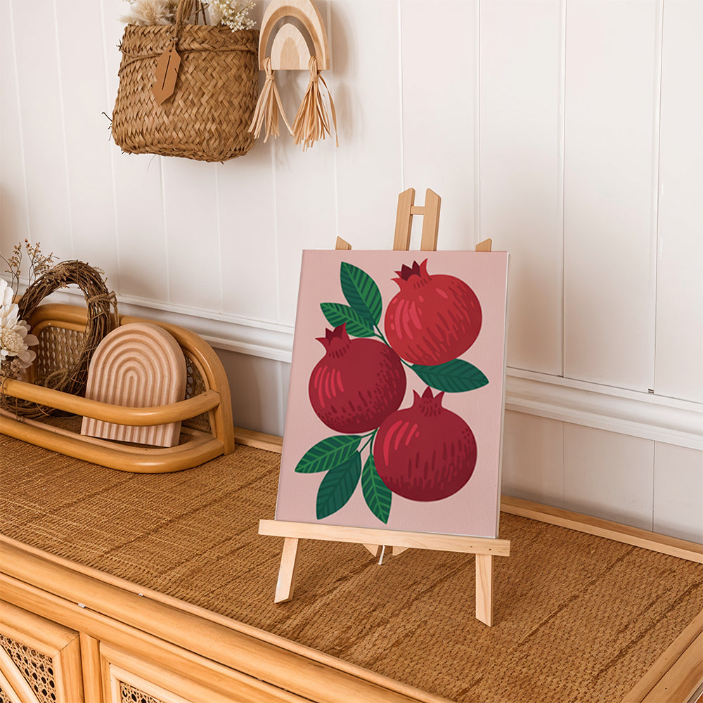 Måla efter siffror - 6 minimålningar | Tutti Frutti Sagoset