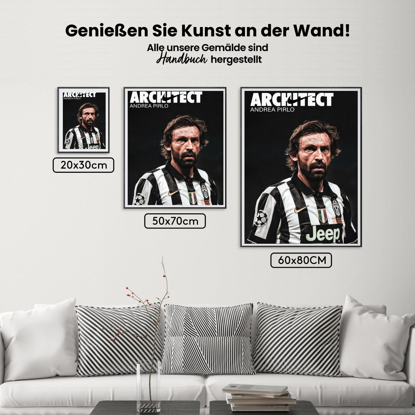 Måla efter siffror - Andrea Pirlo