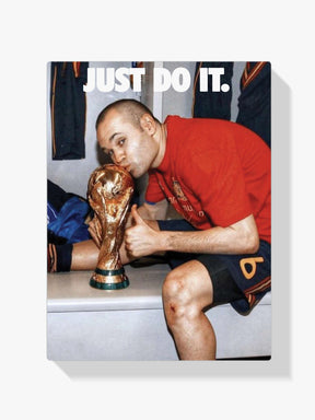 Måla efter siffror - Andrés Iniesta