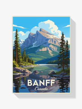 Måla efter siffror - Banff, Kanada