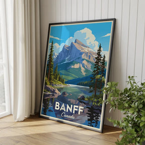 Måla efter siffror - Banff, Kanada