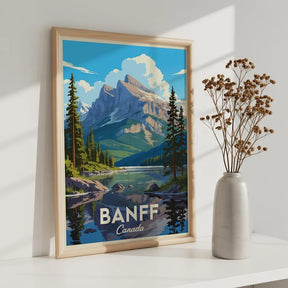 Måla efter siffror - Banff, Kanada
