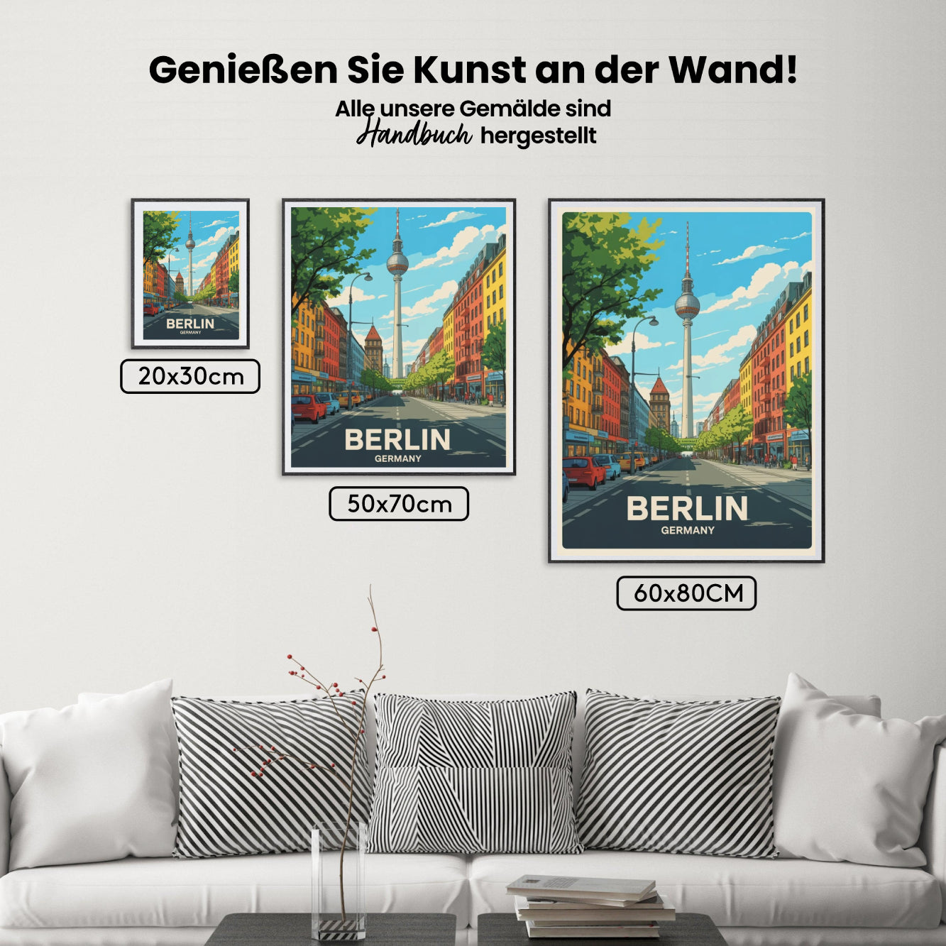 Måla efter siffror - Berlin, Tyskland