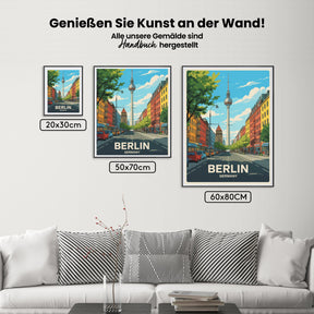 Måla efter siffror - Berlin, Tyskland