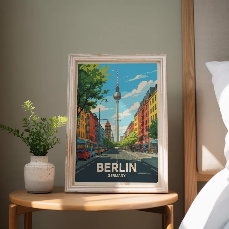 Måla efter siffror - Berlin, Tyskland