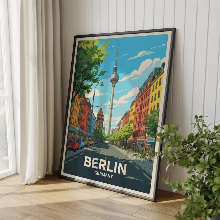 Måla efter siffror - Berlin, Tyskland