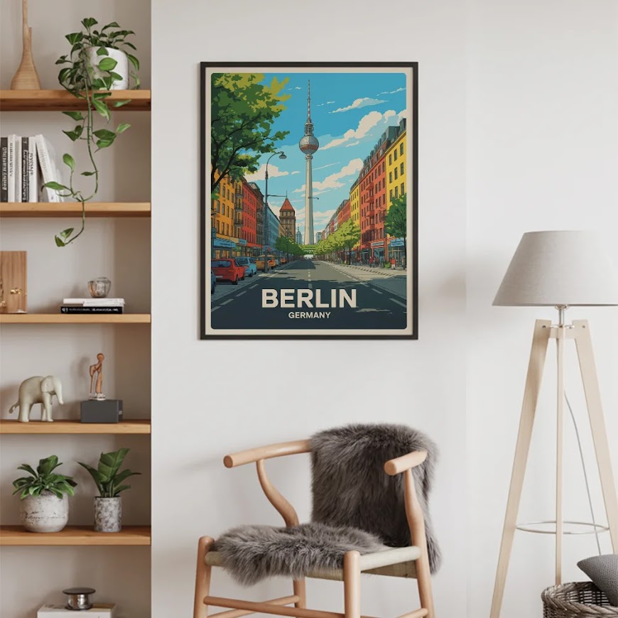 Måla efter siffror - Berlin, Tyskland