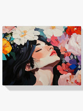 Malen nach Zahlen &#8211; Blumen Traumlandschaft