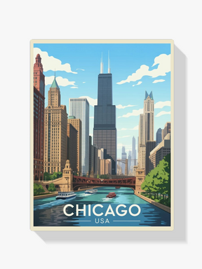 Måla efter siffror - Chicago, USA