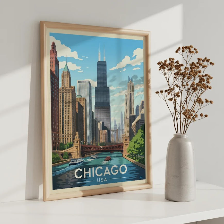 Måla efter siffror - Chicago, USA