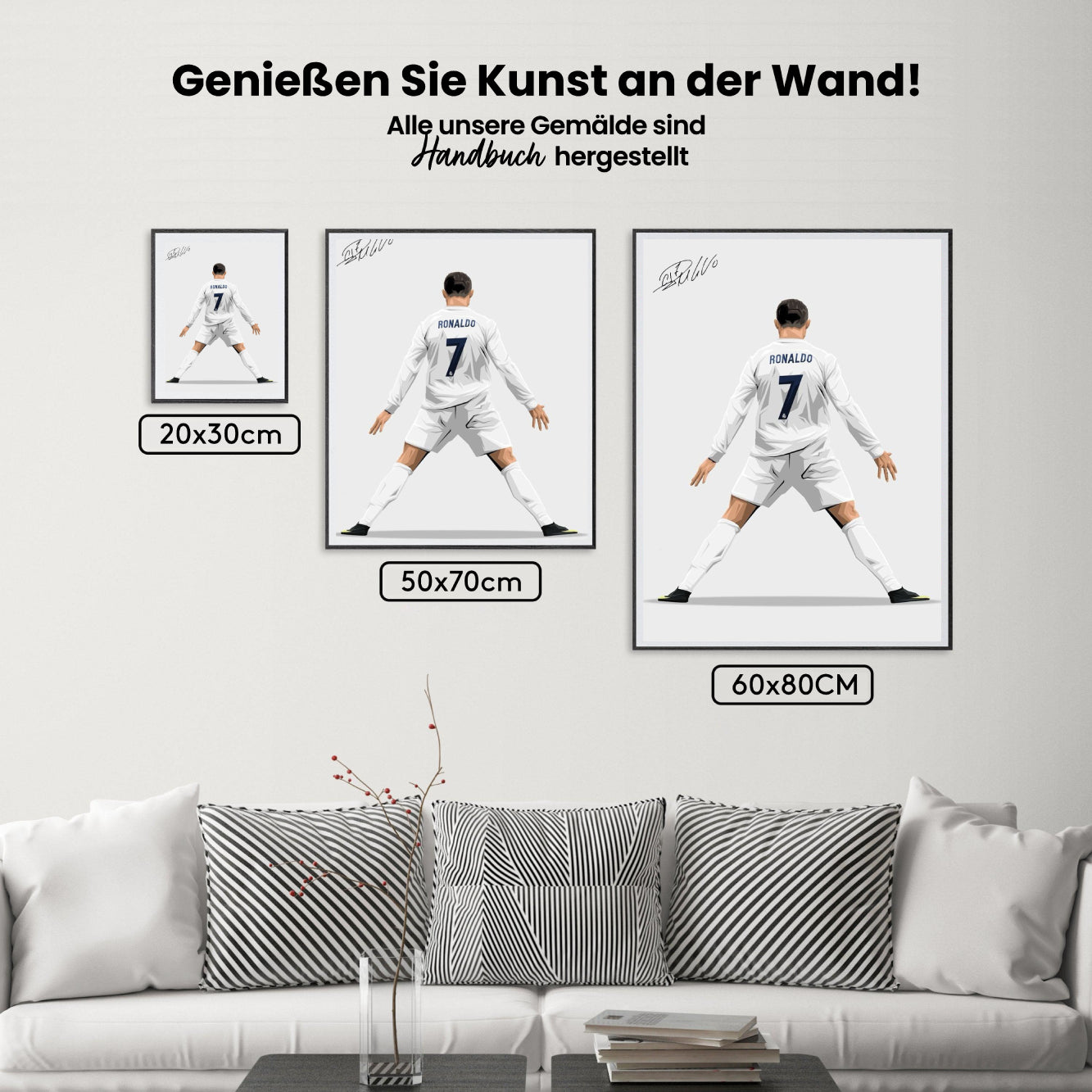 Måla efter siffror - Cristiano Ronaldo