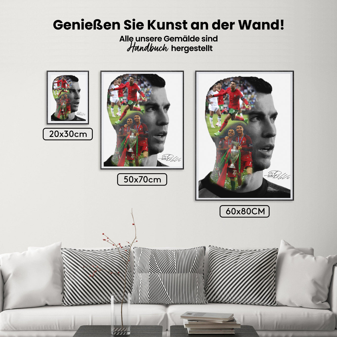 Måla efter siffror - Cristiano Ronaldo