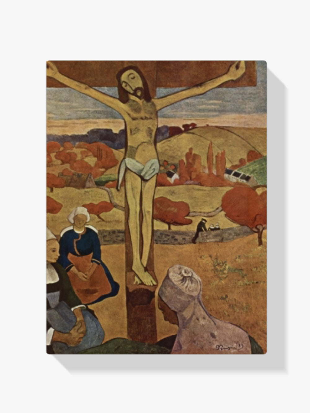 Malen nach Zahlen - Der gelbe Christus