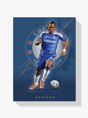 Måla efter siffror - Didier Drogba