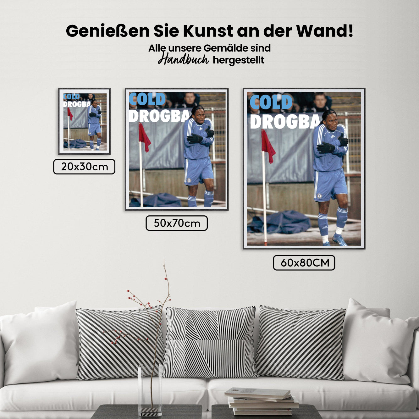 Måla efter siffror - Didier Drogba