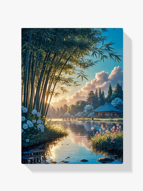 Måla efter siffror - Ekon från bambuskogen
