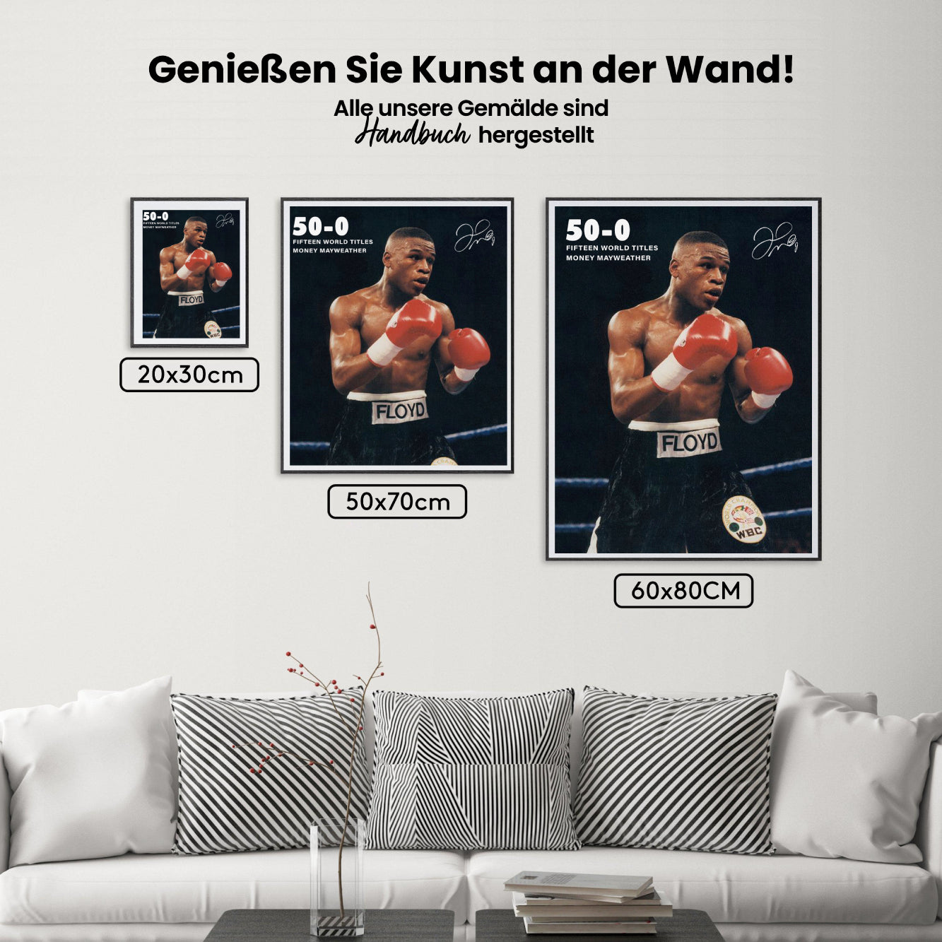Måla efter siffror - Floyd Mayweather