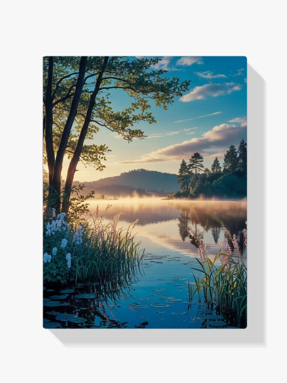 Malen nach Zahlen &#8211; Flüstern des Morgensees (2)