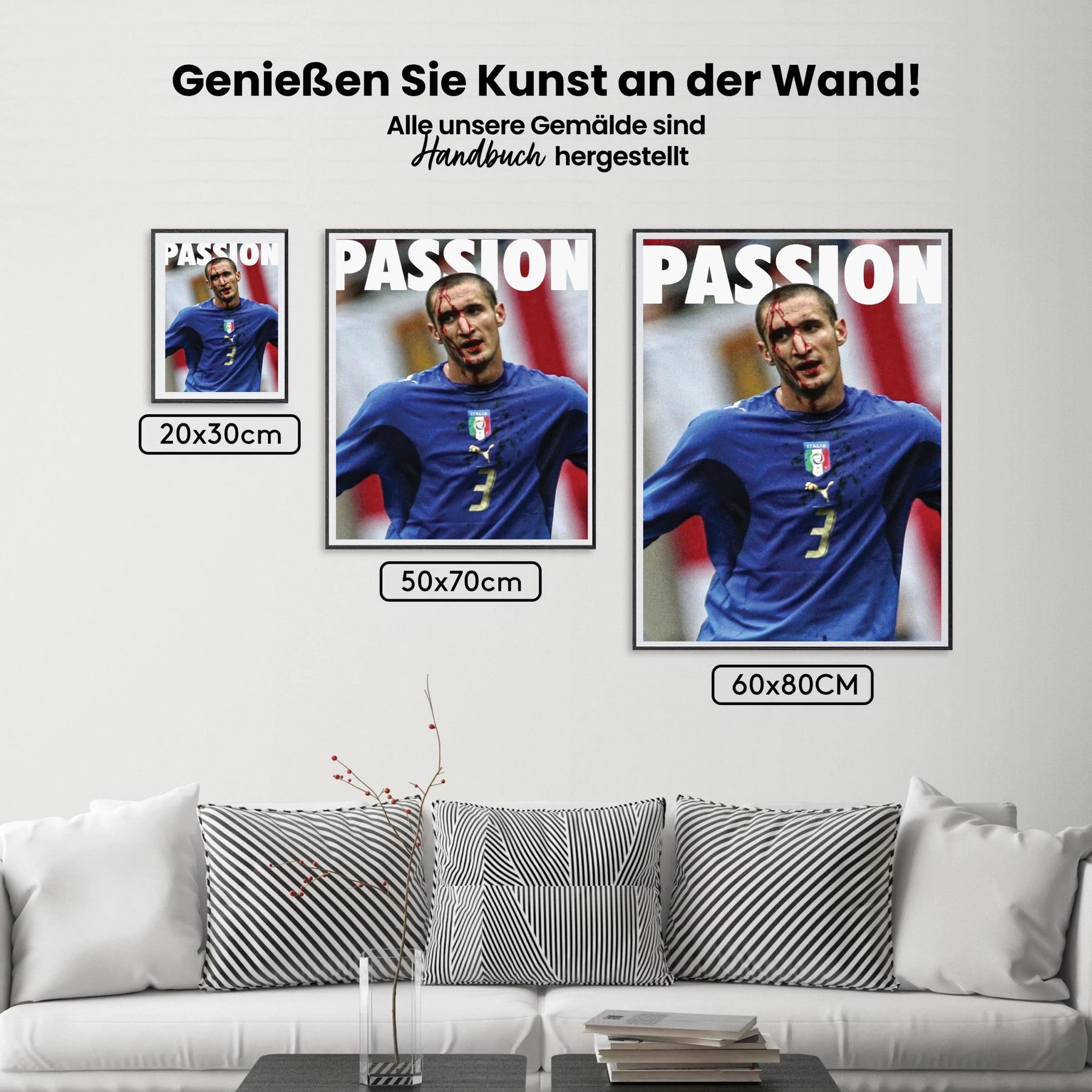 Måla efter siffror - Giorgio Chiellini