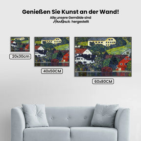 Malen nach Zahlen – Häuser