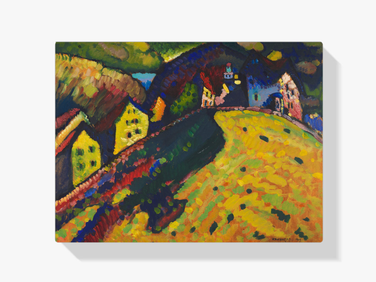 Malen nach Zahlen - Häuser in Murnau